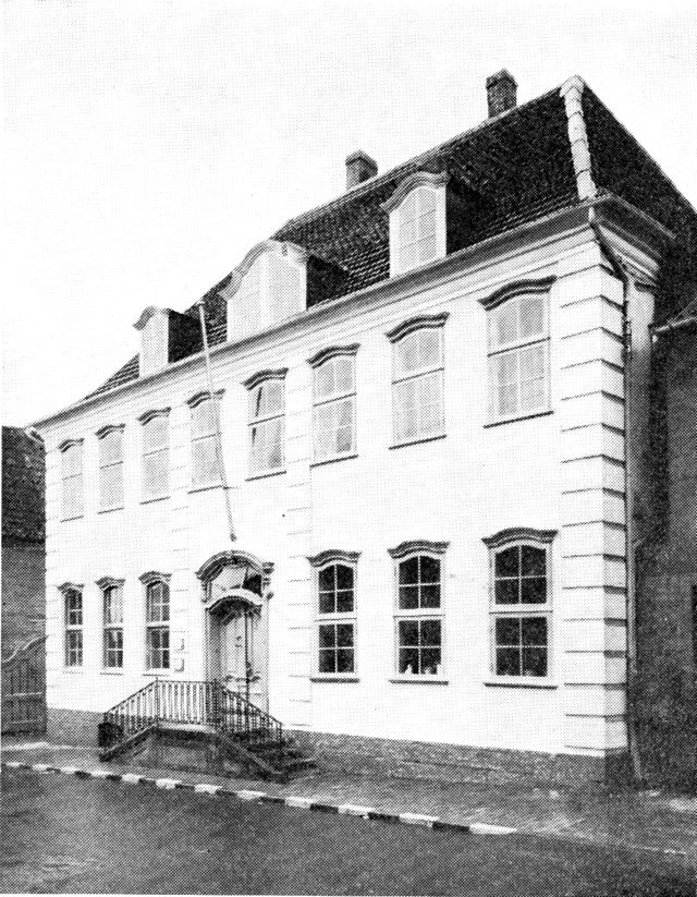 (Foto). »Postmestergården«, Søndergade 20. Opført ca. 1755.