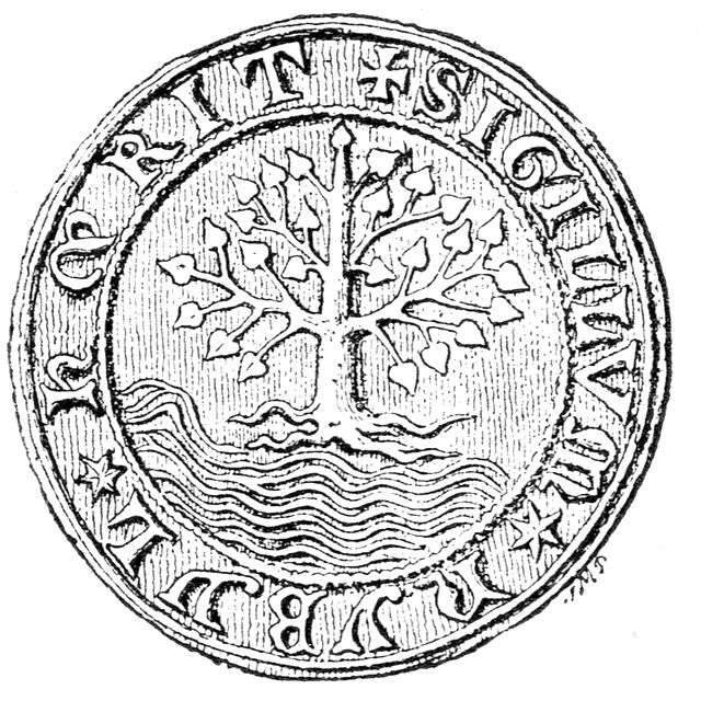 (Våbenskjold). Ca. 1425