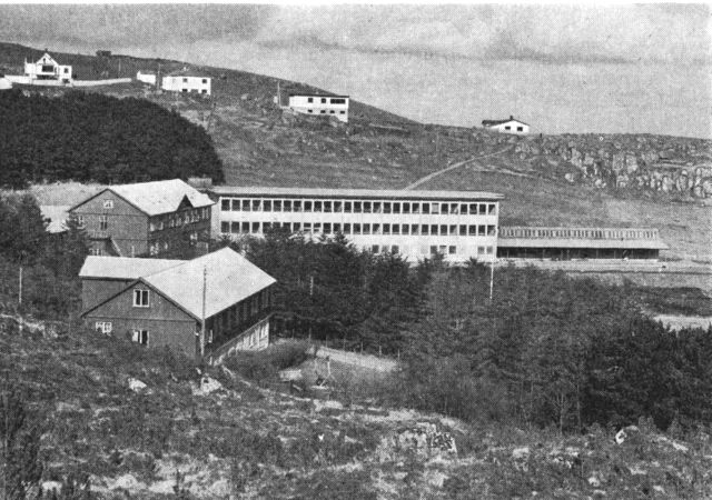 (Foto). Færøernes gymnasium (Føroya Studentaskúli).