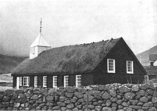 (Foto). Kirken i Norðragøta.