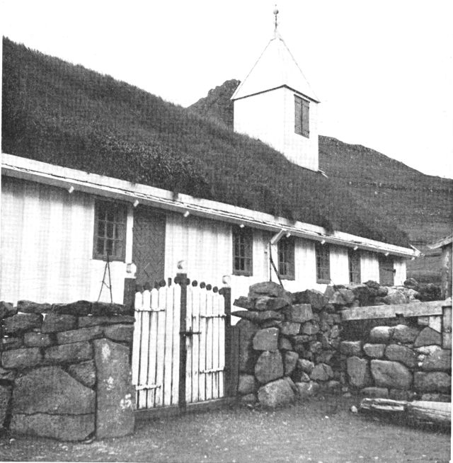 (Foto). Kirken i Oyndarfjørður.