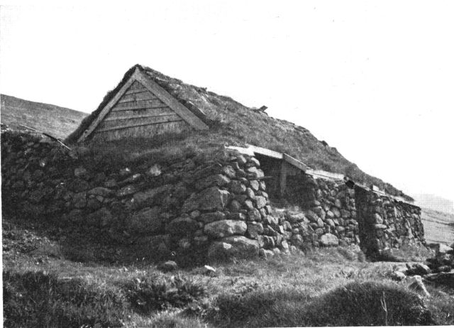 (Foto). Kálvalíð, tidligere præsteenkesæde i Miðvágur, nu hjemstavnsmuseum.